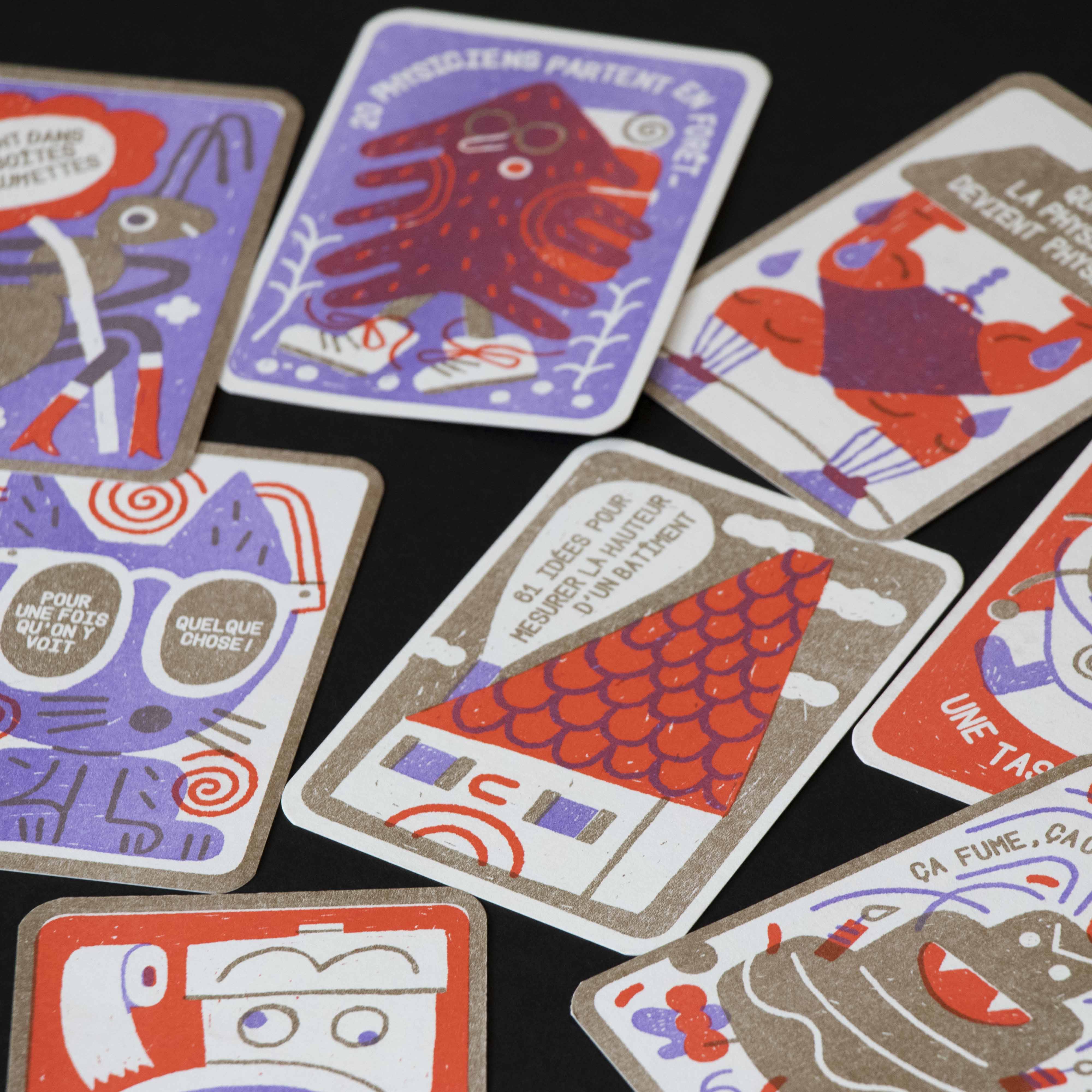 Les mascottes de La Physique Autrement